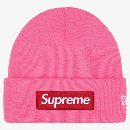 Supreme x New Era Beanie 'Box Logo' Magenta Pink / Red (FW25) [FW25BN5-MAGENTA] Casual Fashion Warm Cozy Hat for Unisex Adult Mens Womens Kids GS Youth Hypebeast - AVBL MRKT (1)