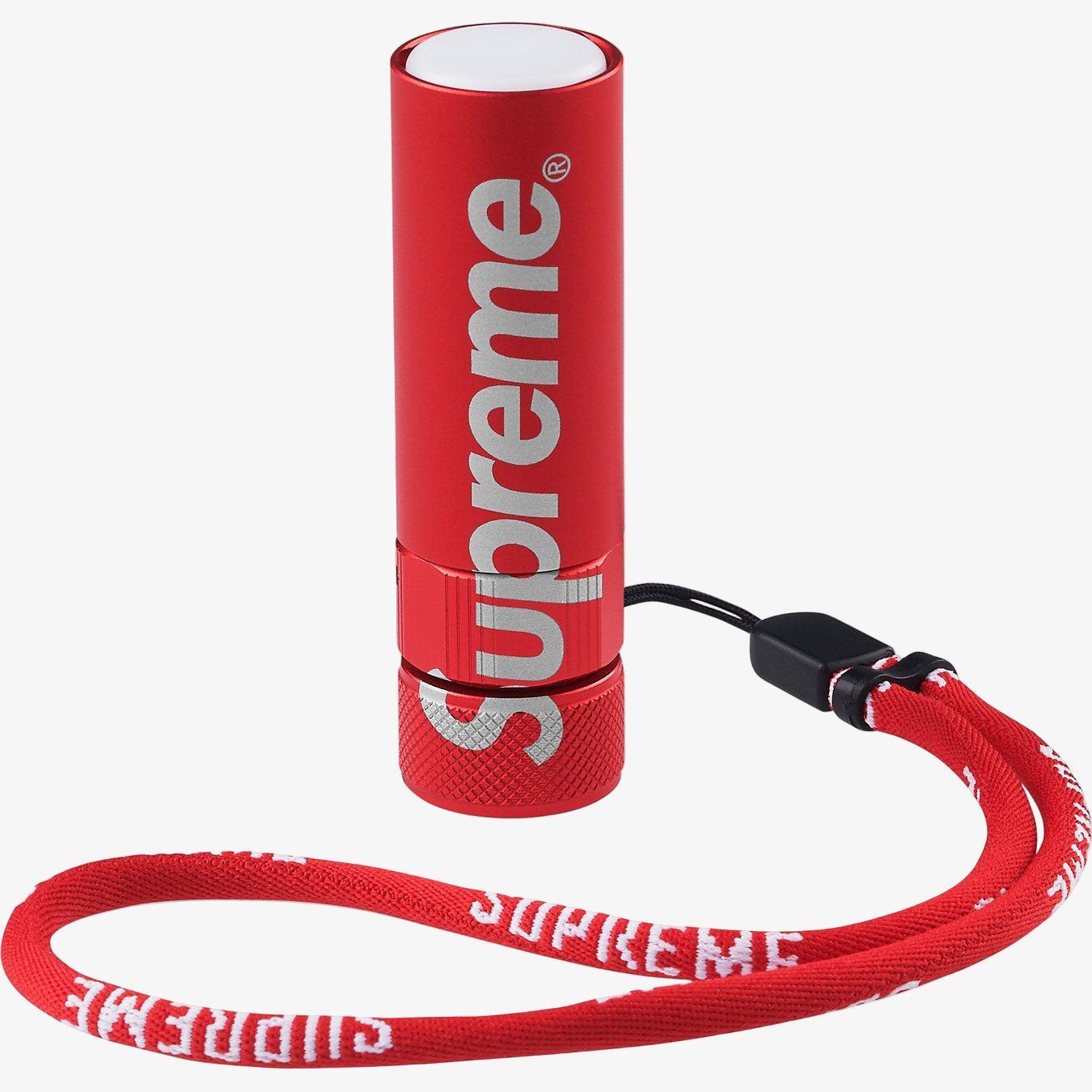 Supreme x Nitecore Mini Magnetic Flashlight Red (FW17) [FW17A67-RED] Bright LED Light for Unisex Adult Mens Womens Kids GS Youth Hypebeast - AVBL MRKT (2)