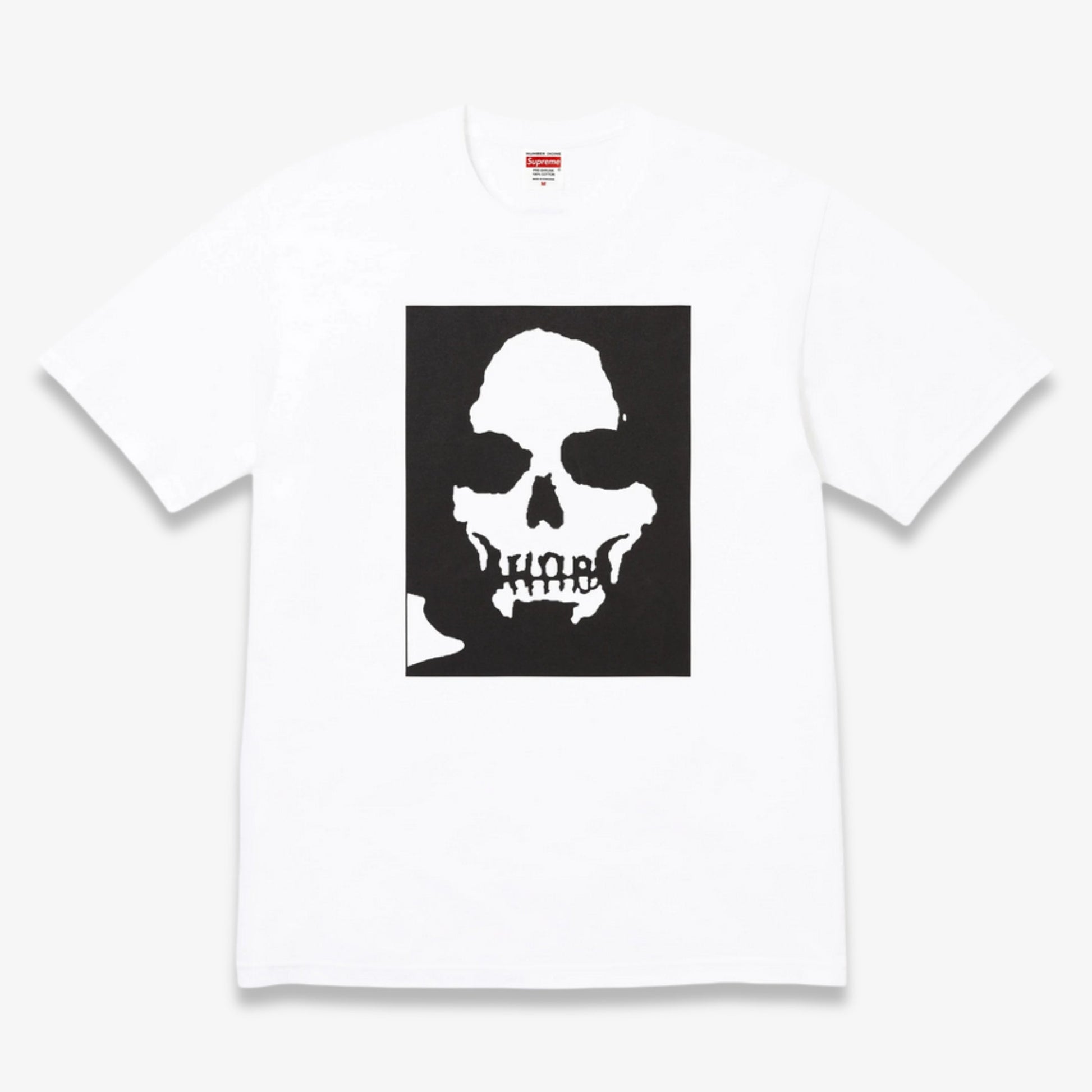 Supreme x Number (N)INE 'Mason' Tee White (FW25) [FW25T9-WHITE] Casual Fashion T-Shirt Top for Unisex Adult Mens Hypebeast - AVBL MRKT (1)
