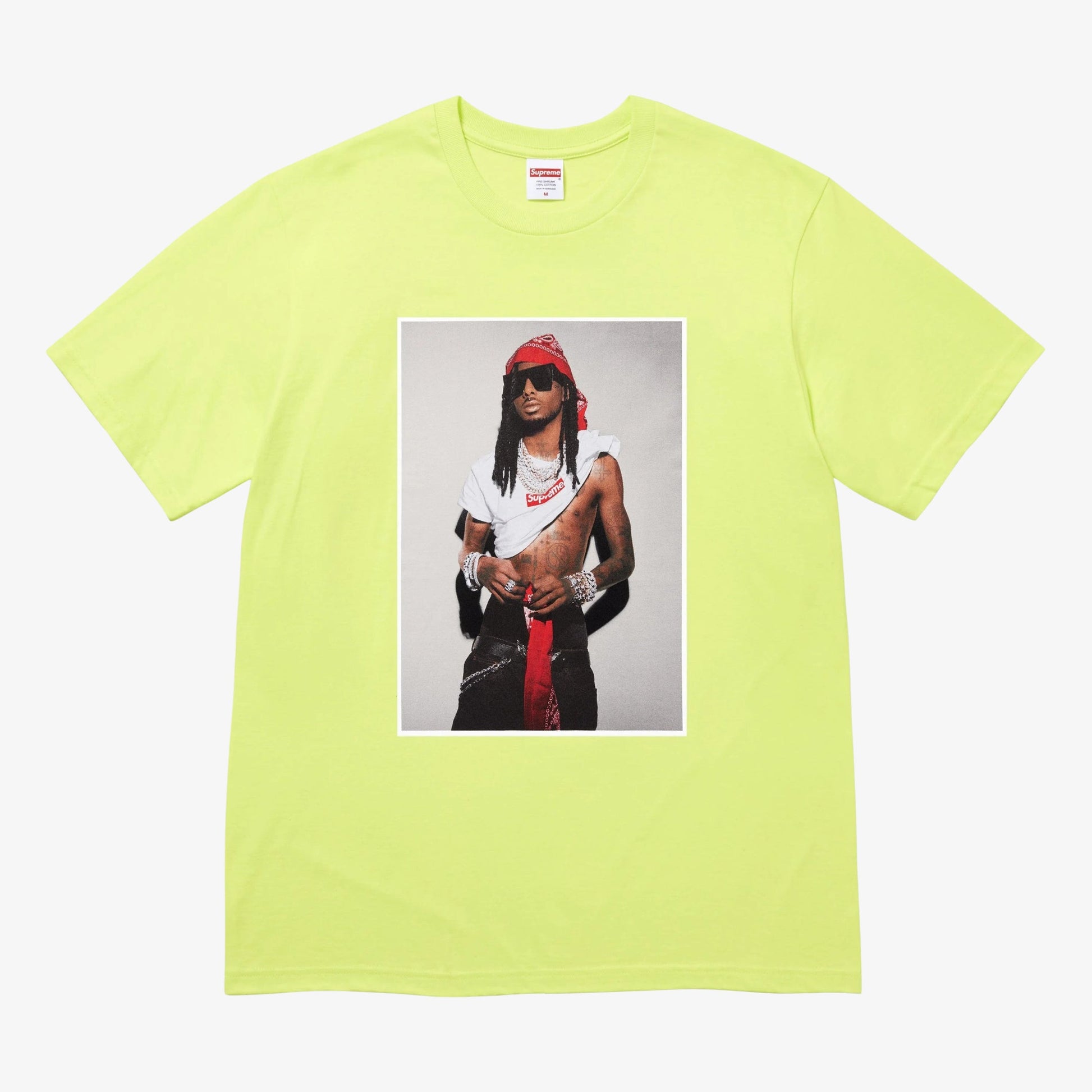 Supreme x Playboi Carti 'Photo' Tee Pale Green (FW25) [FW25T50-PALE-GREEN] Casual Fashion T-Shirt Top for Unisex Adult Mens Hypebeast - AVBL MRKT (1)