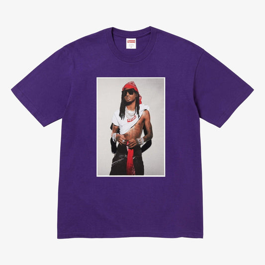 Supreme x Playboi Carti 'Photo' Tee Purple (FW25) [FW25T50-PURPLE] Casual Fashion T-Shirt Top for Unisex Adult Mens Hypebeast - AVBL MRKT (1)