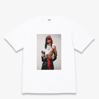 Supreme x Playboi Carti 'Photo' Tee White (FW25) [FW25T50-White] Casual Fashion T-Shirt Top for Unisex Adult Mens Hypebeast - AVBL MRKT (1)