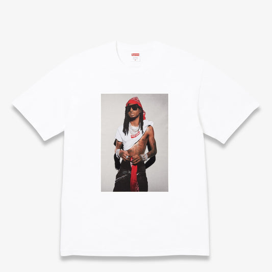 Supreme x Playboi Carti 'Photo' Tee White (FW25) [FW25T50-White] Casual Fashion T-Shirt Top for Unisex Adult Mens Hypebeast - AVBL MRKT (1)