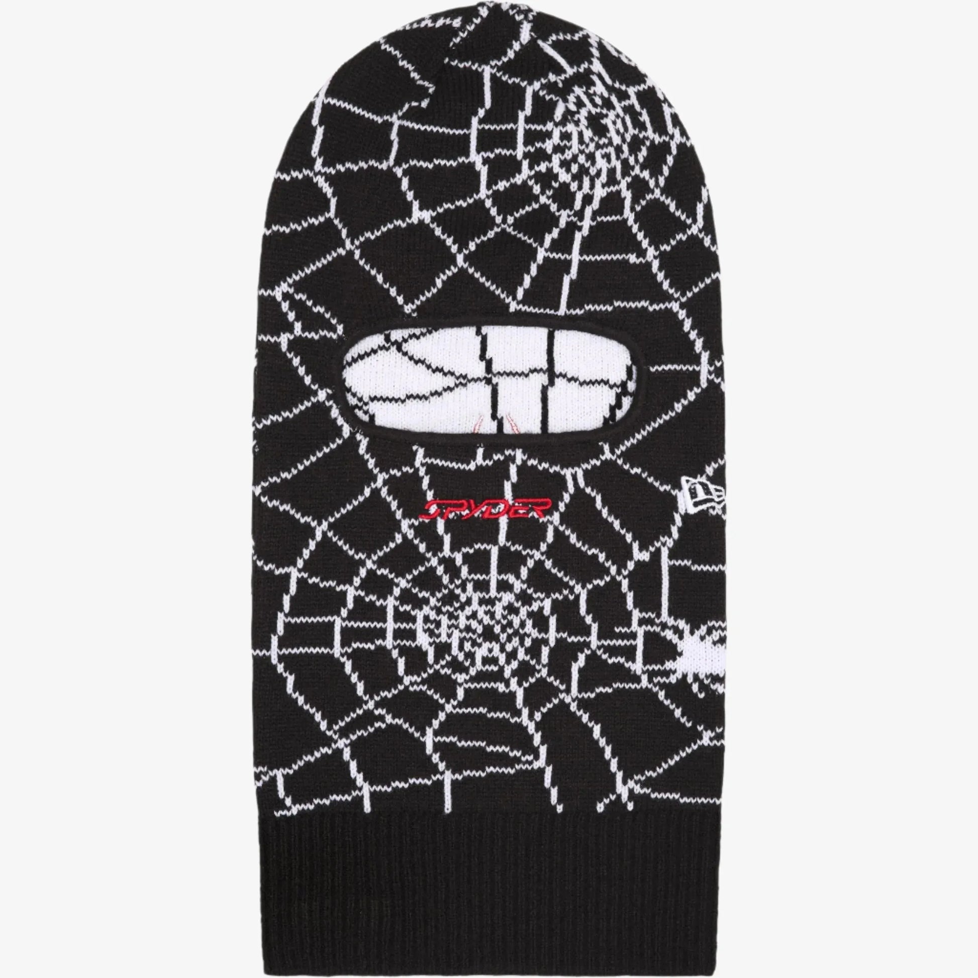Supreme x Spyder x New Era Balaclava Black (FW24) [FW24BN57-BLACK] Casual Fashion Warm Cozy Hat for Unisex Adult Mens Womens Kids GS Youth Hypebeast - AVBL MRKT (1)