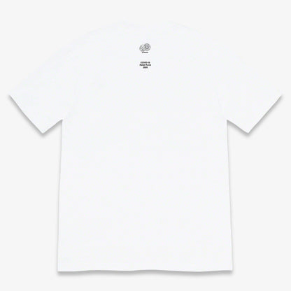 Supreme x Takashi Murakami Tee 'COVID-19 Relief Box Logo' White / Pink (SS20) [SS20T74-WHITE] Casual Fashion T-Shirt Top for Unisex Adult Mens Hypebeast - AVBL MRKT (2)