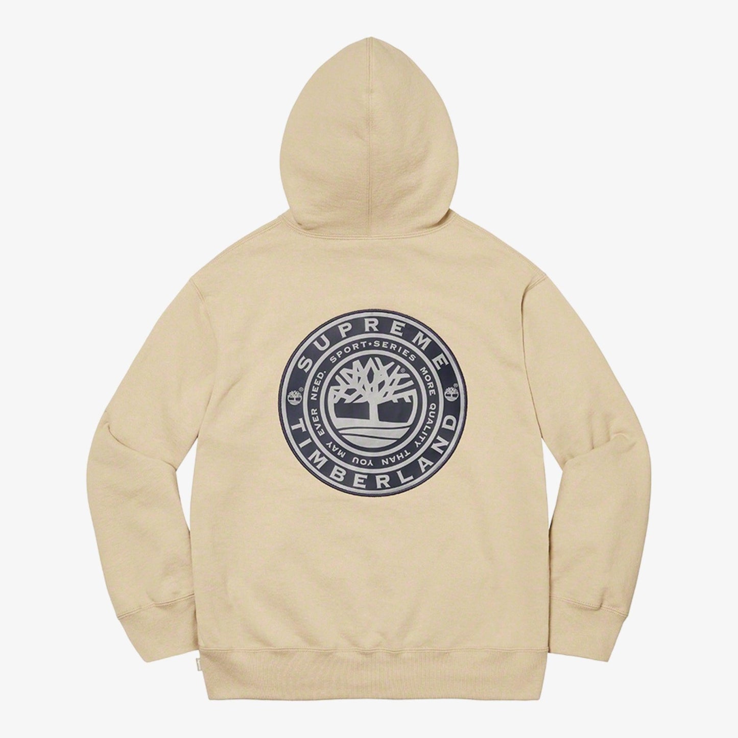 Supreme x Timberland Pullover Hooded Sweatshirt Taupe (FW21) [FW21SW27-TAUPE] Casual Fashion Hoodie Sweater for Unisex Adult Mens Hypebeast - AVBL MRKT (1)