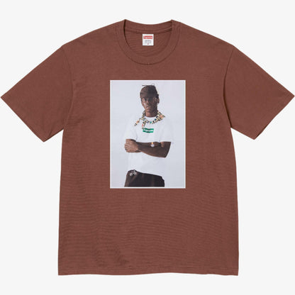 Supreme x Tyler, The Creator 'Photo' Tee Brown (FW24) [FW24T43-BROWN] Casual Fashion T-Shirt Top for Unisex Adult Mens Womens Kids GS Youth Hypebeast - AVBL MRKT (1)