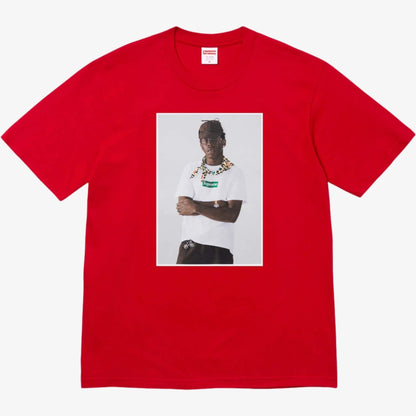 Supreme x Tyler, The Creator 'Photo' Tee Red (FW24) [FW24T43-RED] Casual Fashion T-Shirt Top for Unisex Adult Mens Womens Kids GS Youth Hypebeast - AVBL MRKT (1)