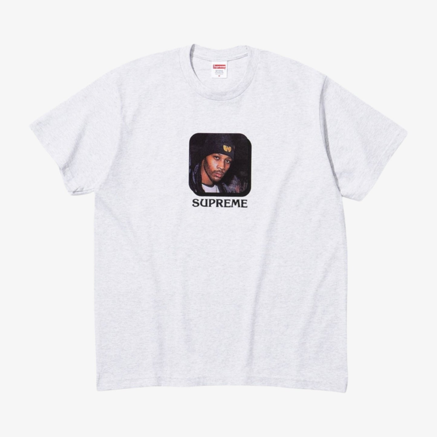 Supreme x Wu-Tang Clan Tee 'RZA' Ash Grey (FW25) [FW25T1-ASH-GREY] Casual Fashion T-Shirt Top for Unisex Adult Mens Hypebeast - AVBL MRKT (1)