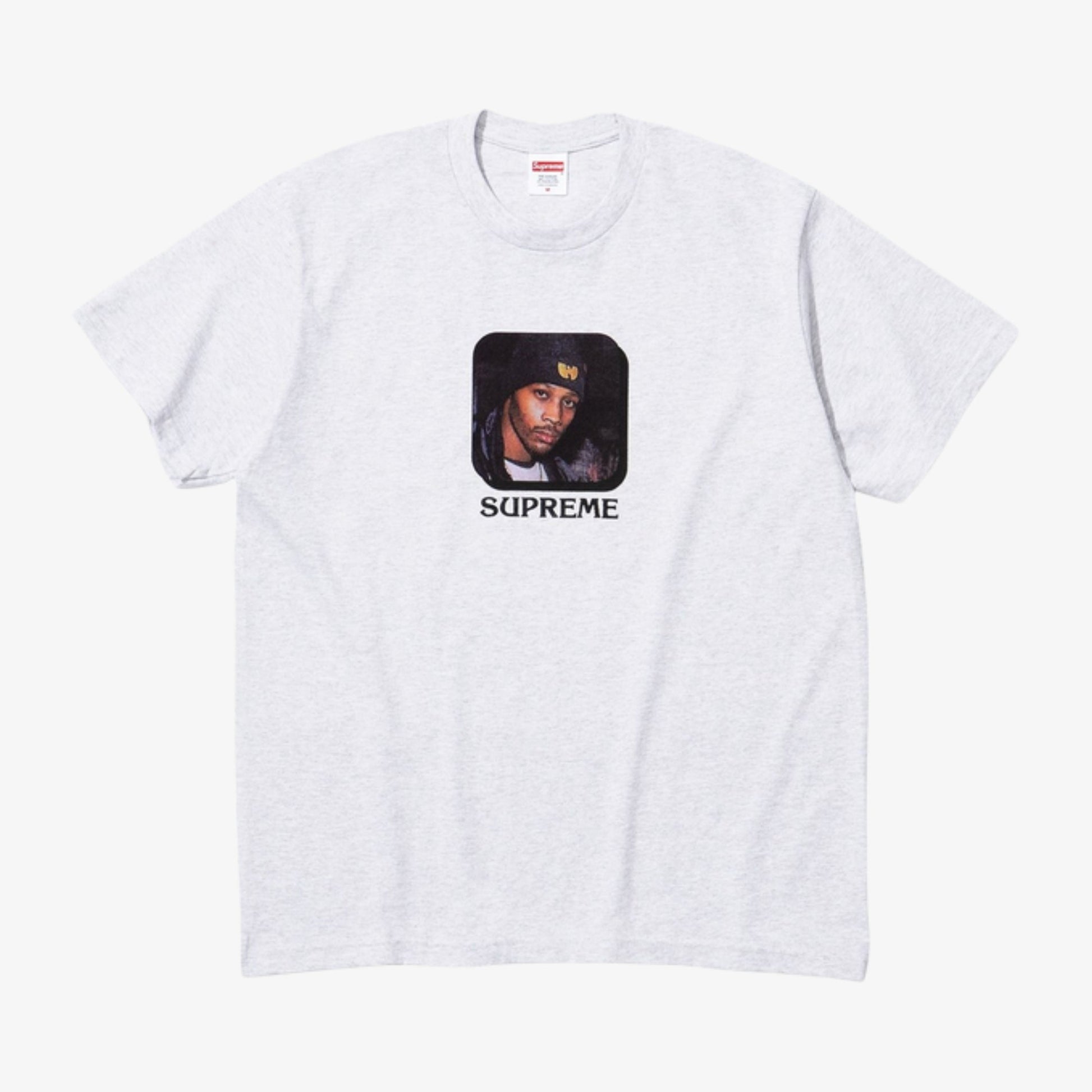 Supreme x Wu-Tang Clan Tee 'RZA' Ash Grey (FW25) [FW25T1-ASH-GREY] Casual Fashion T-Shirt Top for Unisex Adult Mens Hypebeast - AVBL MRKT (1)