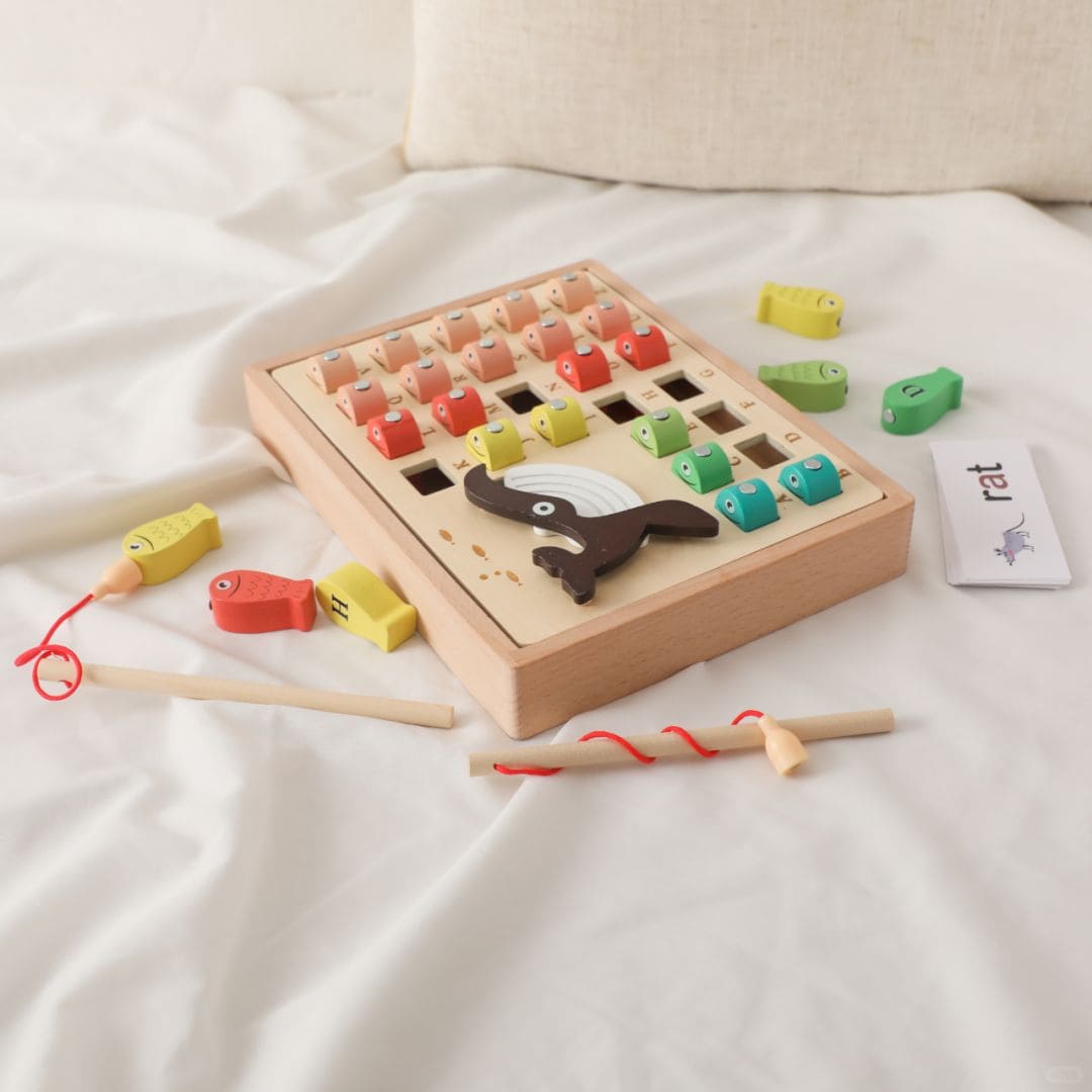 TOETOTS Alphabet Fishing Adventure - Wooden Toys - AVBL MRKT (2)