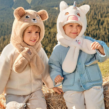 TOETOTS Animal Cuddle - Winter Hat - AVBL MRKT (4)
