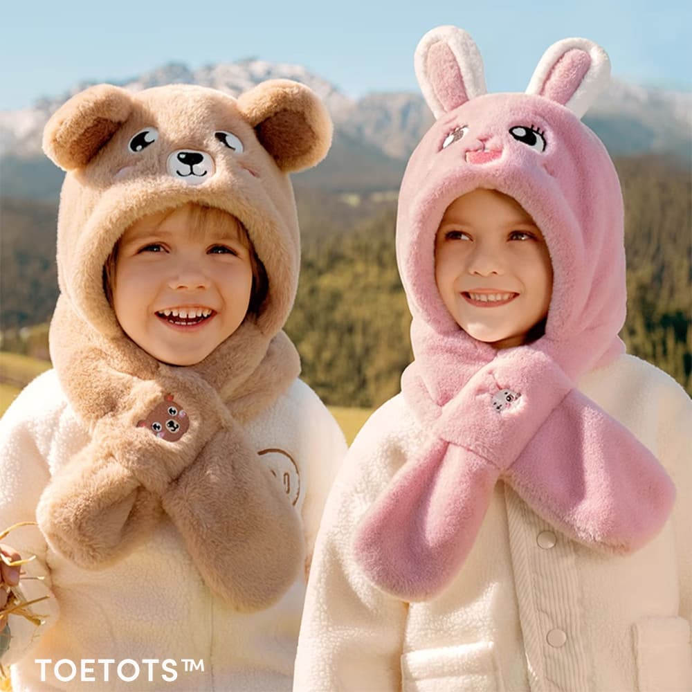 TOETOTS Animal Cuddle - Winter Hat - AVBL MRKT (6)