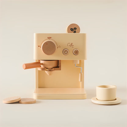 TOETOTS Coffee Machine - Wooden Toys - AVBL MRKT (1)