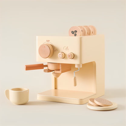 TOETOTS Coffee Machine - Wooden Toys - AVBL MRKT (2)