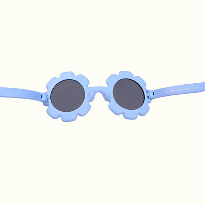 TOETOTS Floral Round - Silicone Polarized Sunglasses - AVBL MRKT (2)