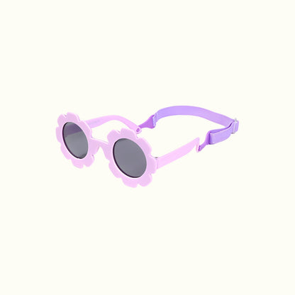 TOETOTS Floral Round - Silicone Polarized Sunglasses - AVBL MRKT (3)