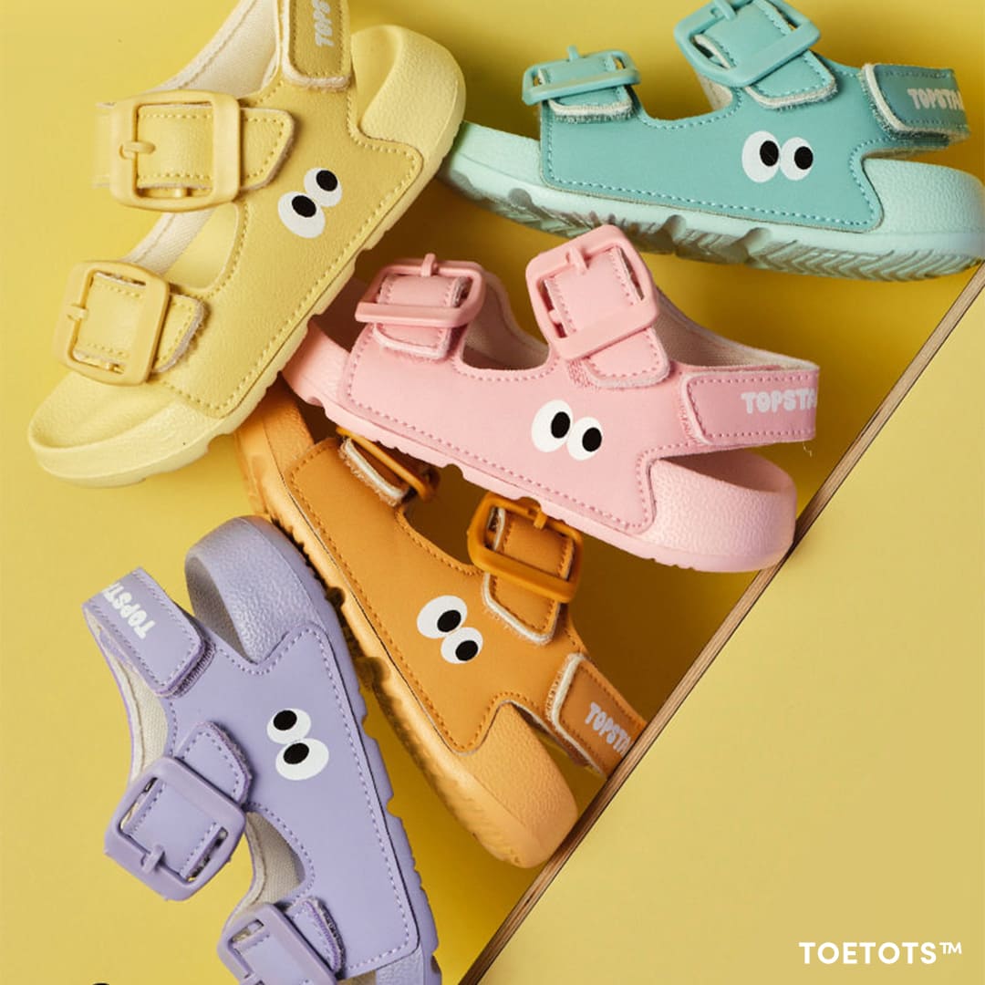 TOETOTS Pebble - Kid Sandals - AVBL MRKT (28)