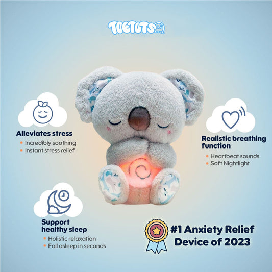 TOETOTS Relief Koala - Bamboo Plush Baby Toy - AVBL MRKT (1)