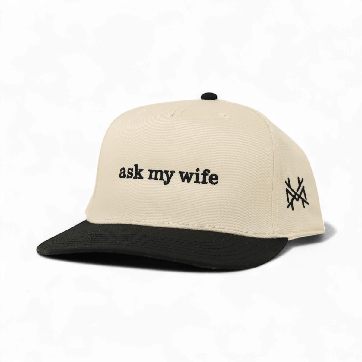 The Mad Hatter Company Ask My Wife Snapback Hat - AVBL MRKT (1)