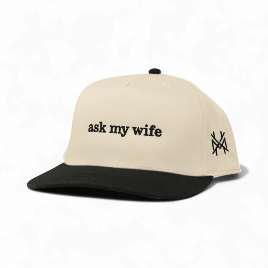 The Mad Hatter Company Ask My Wife Snapback Hat - AVBL MRKT (1)