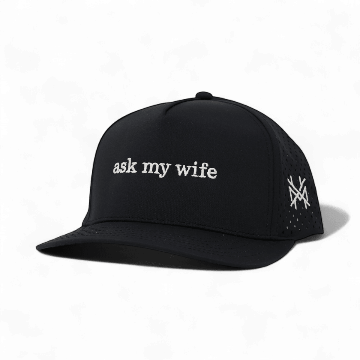 The Mad Hatter Company Ask My Wife Snapback Hat - AVBL MRKT (2)