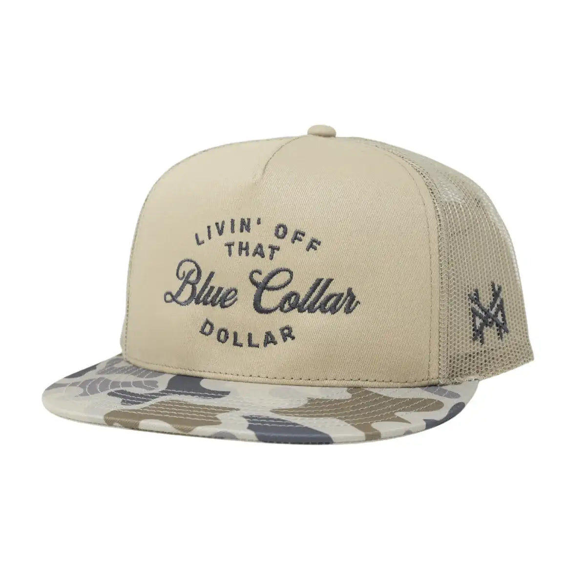 The Mad Hatter Company Blue Collar Dollar Snapback Hat - AVBL MRKT (2)