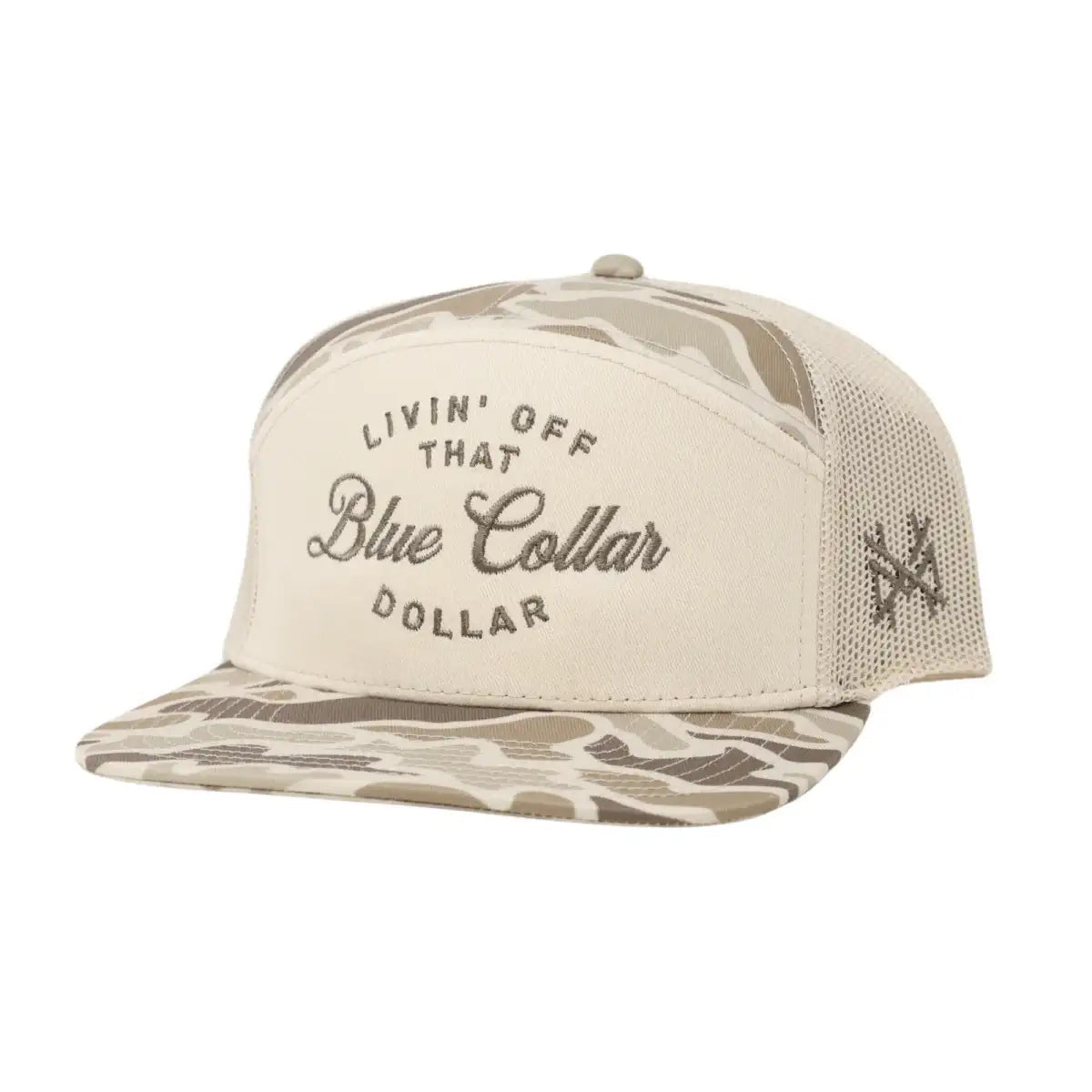 The Mad Hatter Company Blue Collar Dollar Snapback Hat - AVBL MRKT (8)