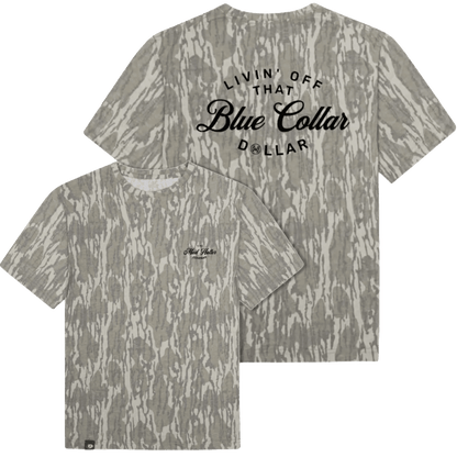 The Mad Hatter Company Blue Collar Dollar T-Shirt - AVBL MRKT (1)