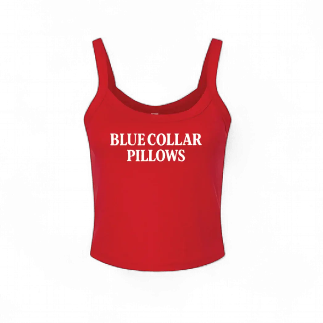 The Mad Hatter Company Blue Collar Pillows Tank Top - AVBL MRKT (2)