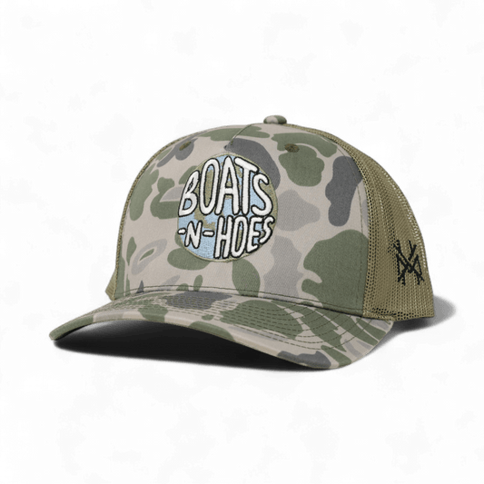 The Mad Hatter Company Boats N Hoes Snapback Hat - AVBL MRKT (1)