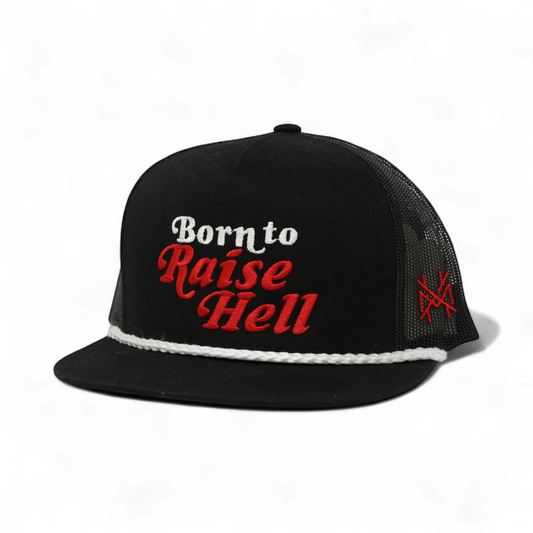 The Mad Hatter Company Born To Raise Hell Snapback Hat - AVBL MRKT (1)