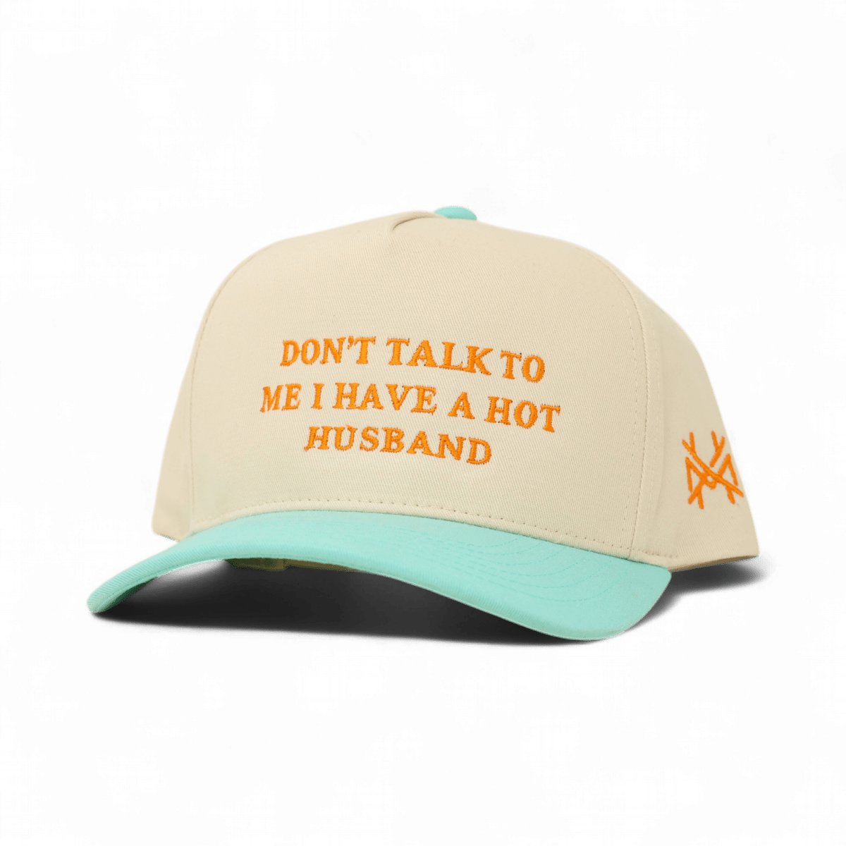The Mad Hatter Company Don't Talk To Me I Have A Hot Husband Snapback Hat - AVBL MRKT (1)