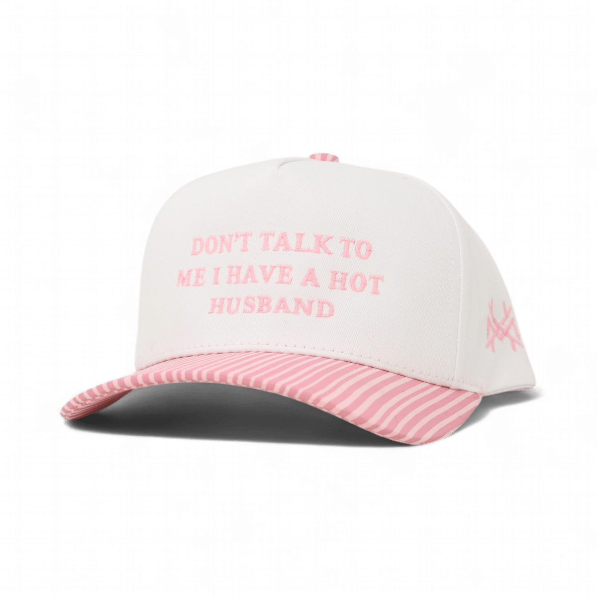 The Mad Hatter Company Don't Talk To Me I Have A Hot Husband Snapback Hat - AVBL MRKT (2)