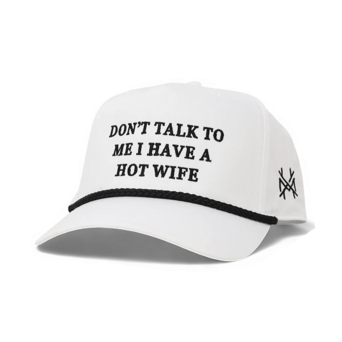 The Mad Hatter Company Don't Talk To Me I Have A Hot Wife Snapback Hat - AVBL MRKT (5)