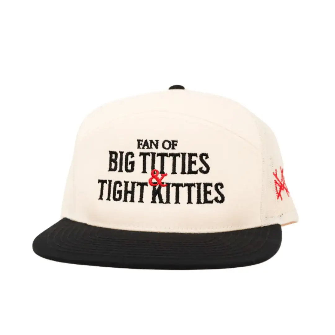 The Mad Hatter Company Fan Of Big Titties and Tight Kitties Snapback Hat - AVBL MRKT (1)