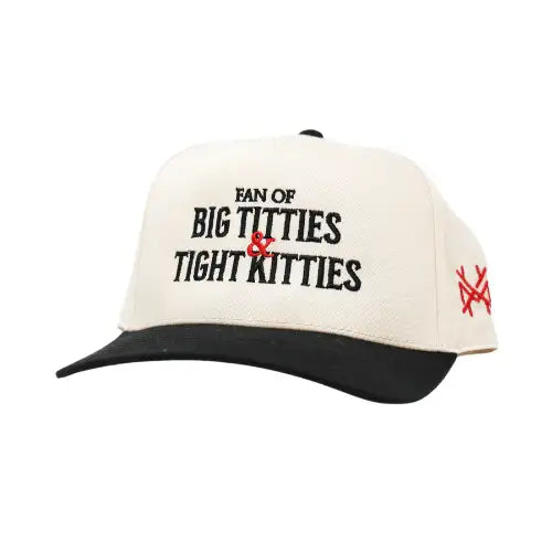 The Mad Hatter Company Fan Of Big Titties and Tight Kitties Snapback Hat - AVBL MRKT (2)