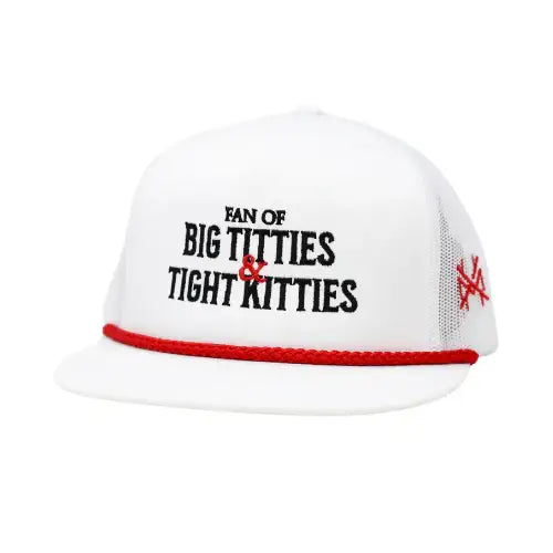 The Mad Hatter Company Fan Of Big Titties and Tight Kitties Snapback Hat - AVBL MRKT (4)