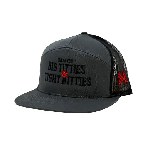 The Mad Hatter Company Fan Of Big Titties and Tight Kitties Snapback Hat - AVBL MRKT (6)