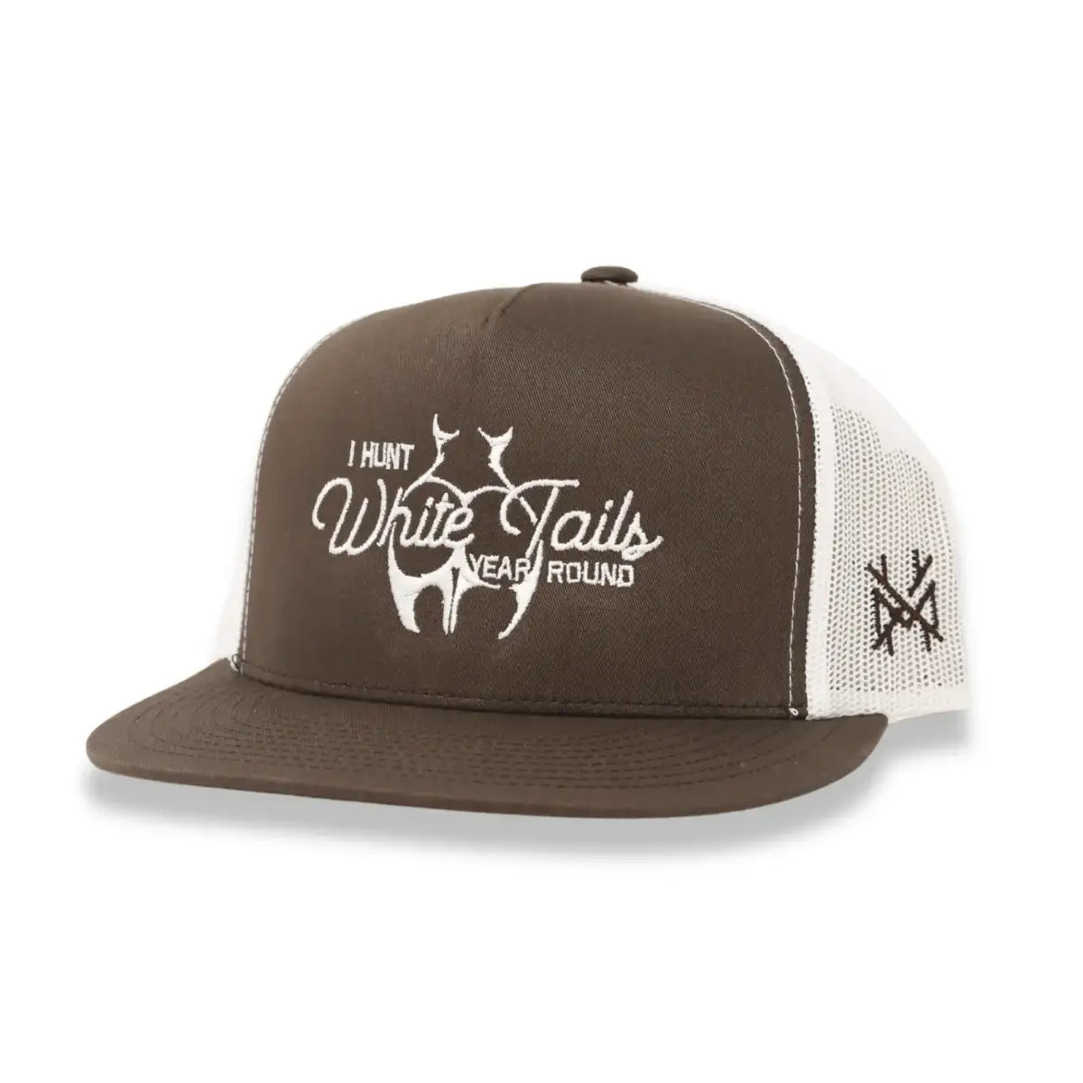 The Mad Hatter Company I Hunt White Tails Year Round Snapback Hat - AVBL MRKT (2)