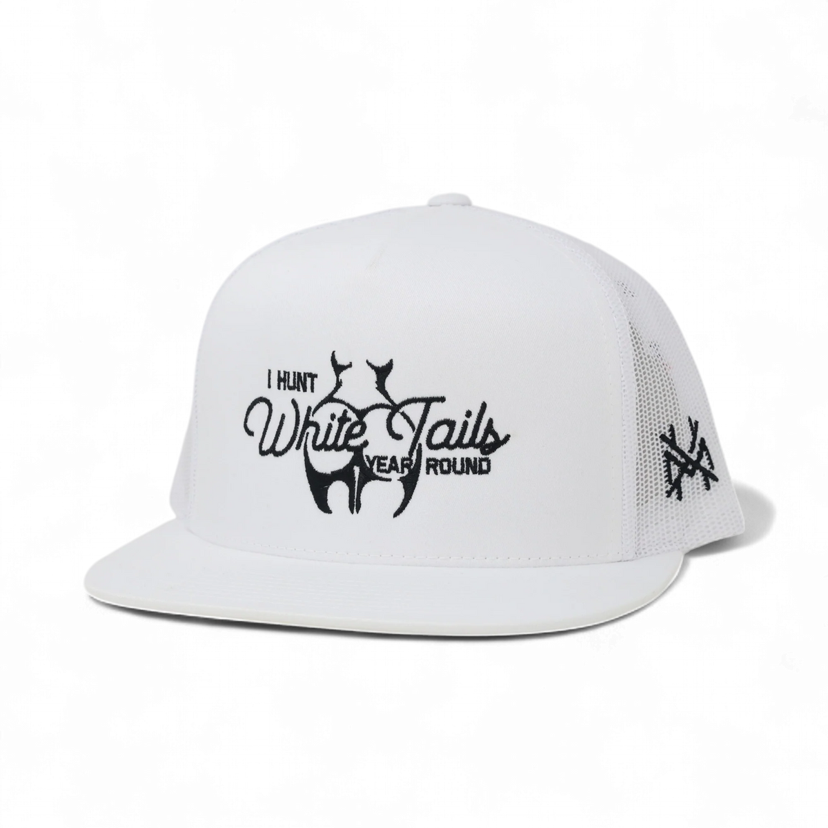 The Mad Hatter Company I Hunt White Tails Year Round Snapback Hat - AVBL MRKT (3)