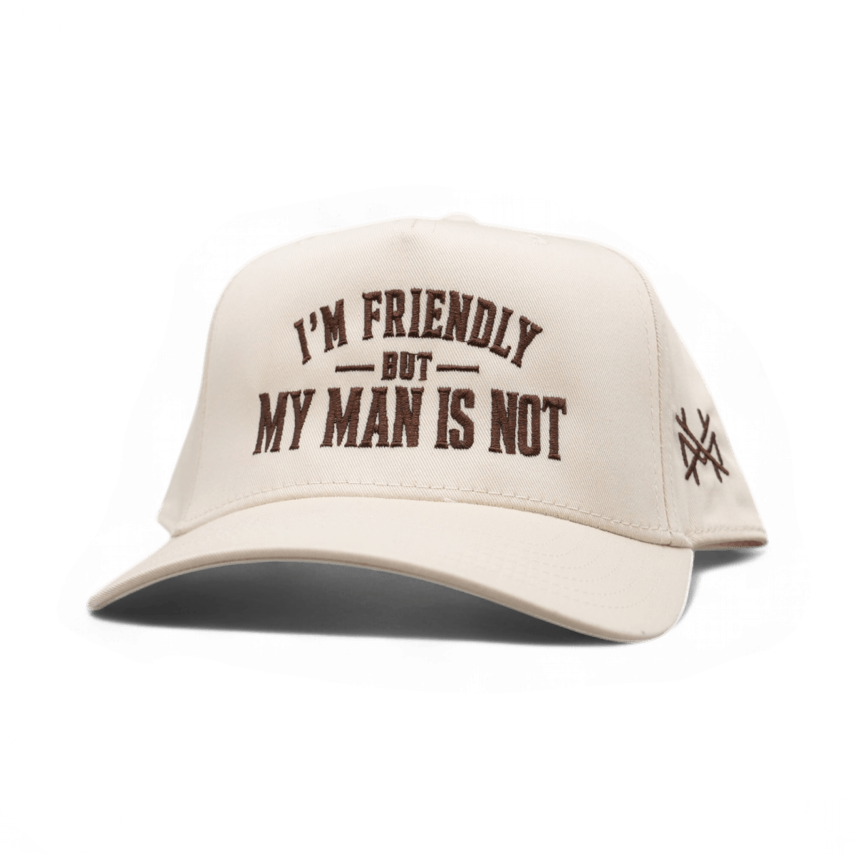 The Mad Hatter Company I'm Friendly My Man is Not Snapback Hat - AVBL MRKT (3)
