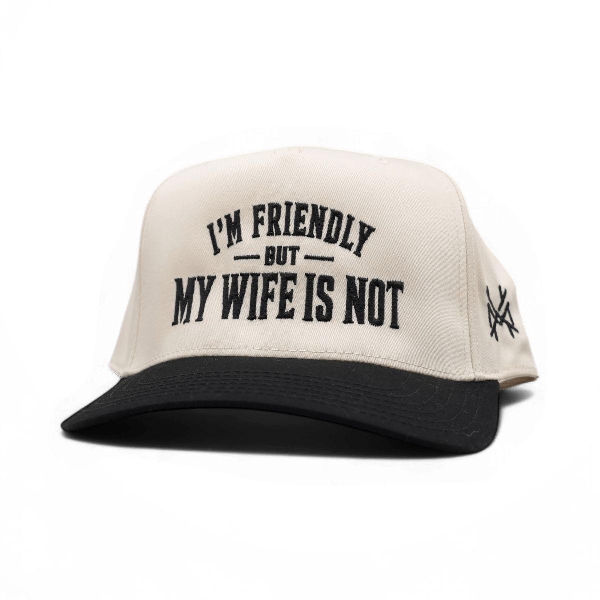 The Mad Hatter Company I'm Friendly My Wife is Not Snapback Hat - AVBL MRKT (5)