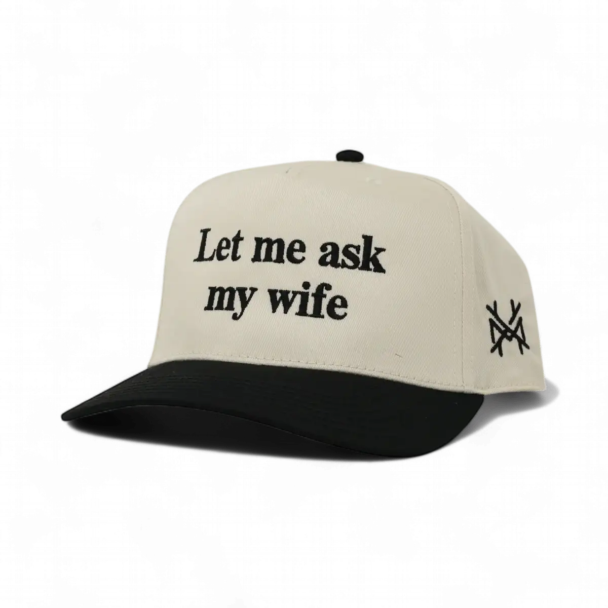 The Mad Hatter Company Let Me Ask My Wife Snapback Hat - AVBL MRKT (1)