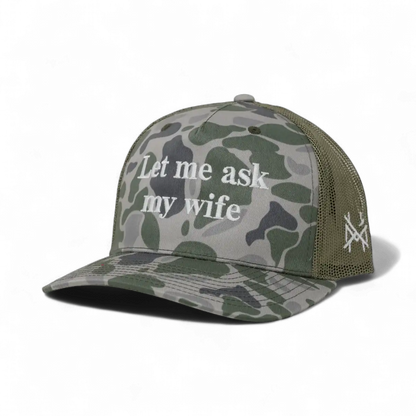 The Mad Hatter Company Let Me Ask My Wife Snapback Hat - AVBL MRKT (4)