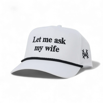 The Mad Hatter Company Let Me Ask My Wife Snapback Hat - AVBL MRKT (8)