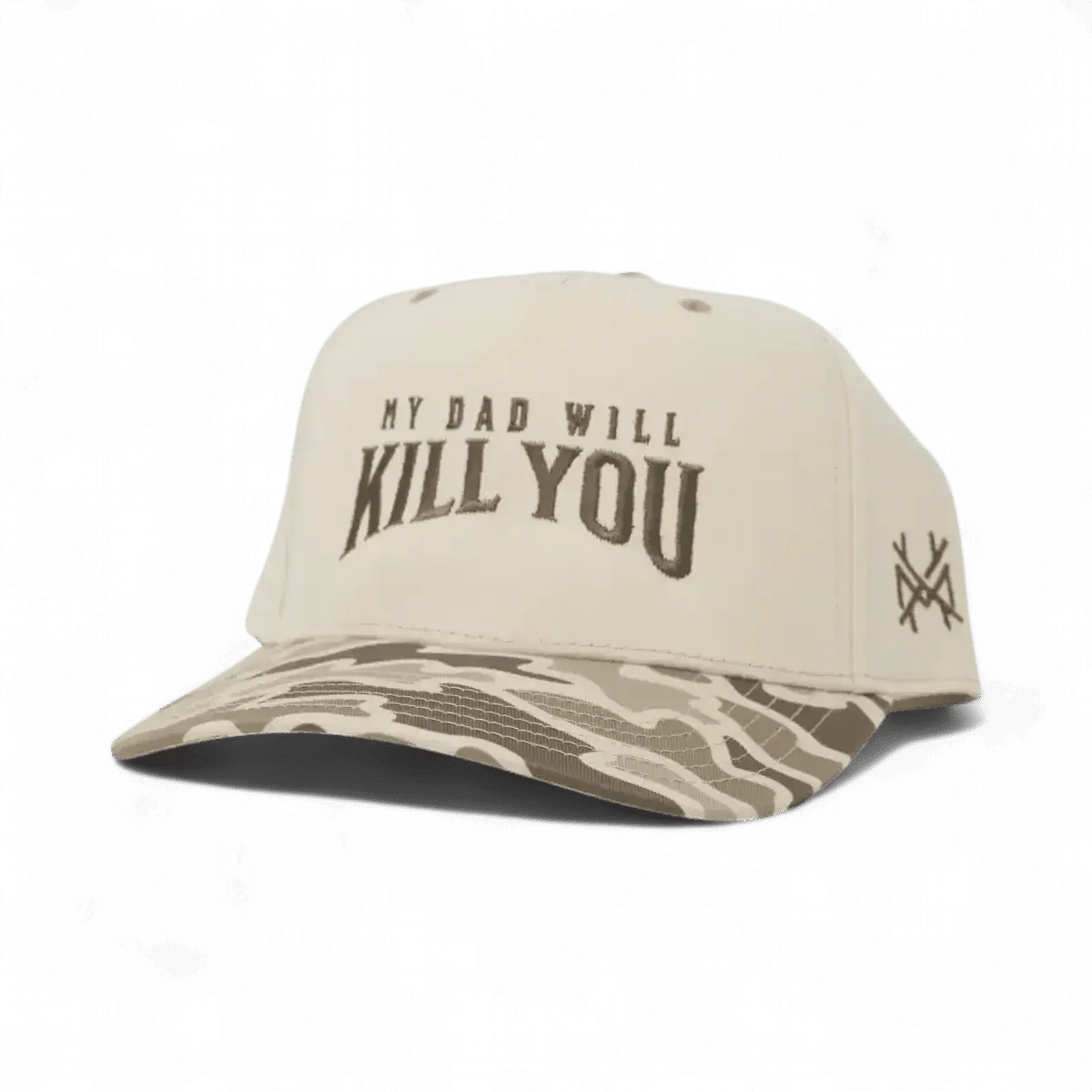 The Mad Hatter Company My Dad Will Kill You Snapback Hat - AVBL MRKT (1)