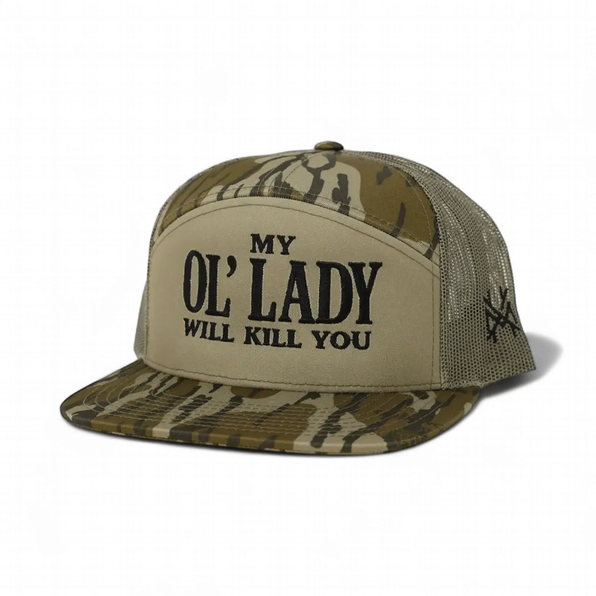 The Mad Hatter Company My Ol Lady Will Kill You Snapback Hat - AVBL MRKT (1)