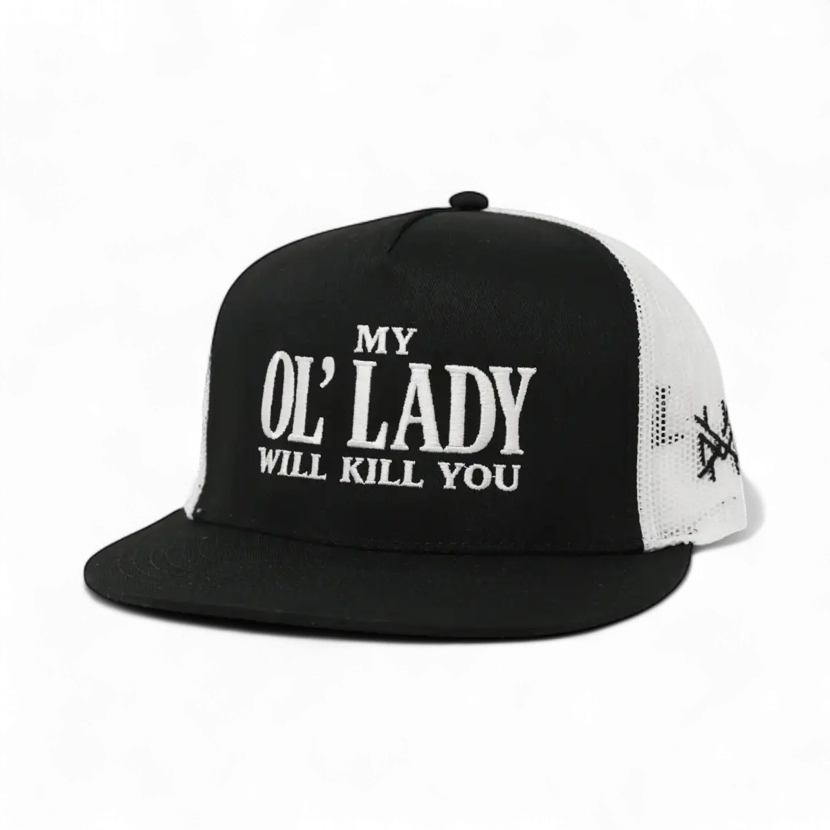 The Mad Hatter Company My Ol Lady Will Kill You Snapback Hat - AVBL MRKT (4)