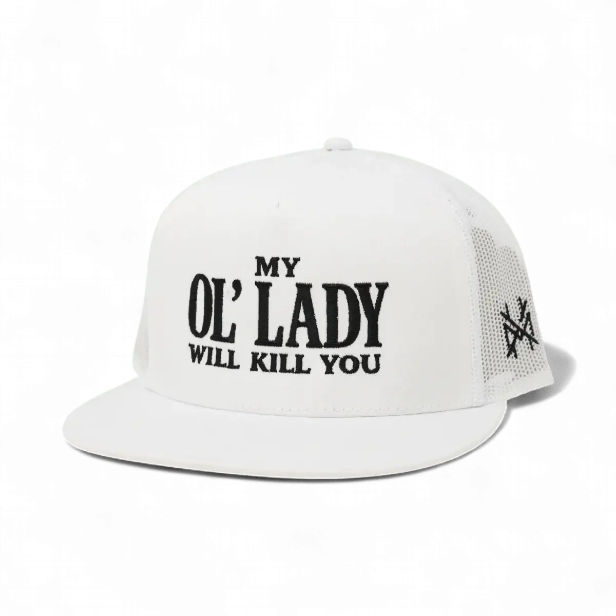 The Mad Hatter Company My Ol Lady Will Kill You Snapback Hat - AVBL MRKT (6)